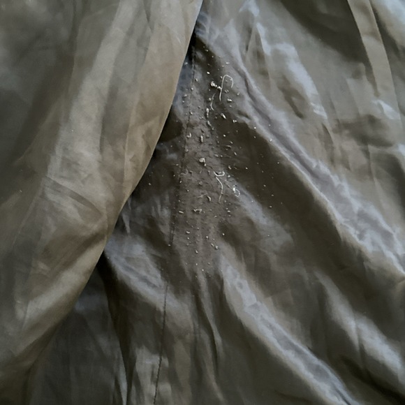 Abercrombie And Fitch Herringbone Wool Top Coat Jacket Men's XL - Picture 9 of 9